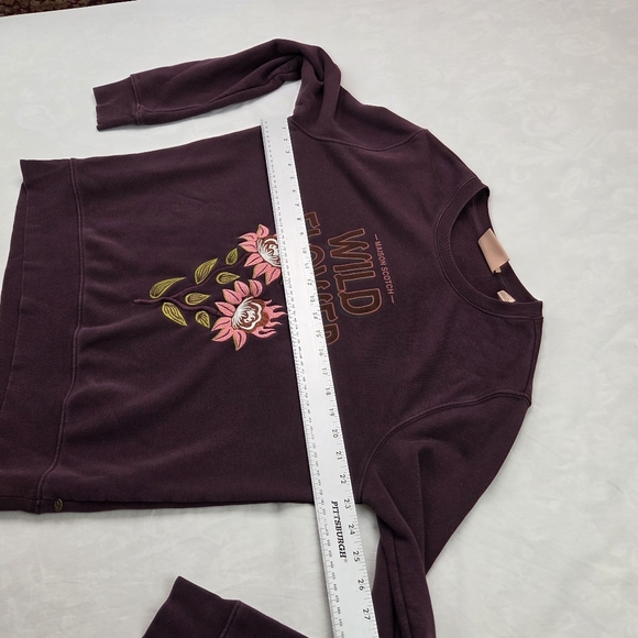 Scotch & Soda Crewneck Purple Sweatshirt Artwork Sweater Size XL - Picture 12 of 13